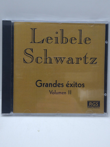 Leibele Schwartz Grandes Éxitos Volúmen 2 Cd Nuevo