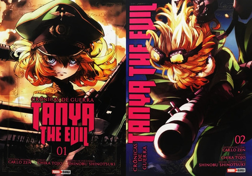 Manga Tanya The Evil Tomos 1 Y 2 Panini Español