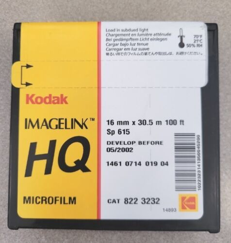 Kodak Imagelink Hq Microfilm 