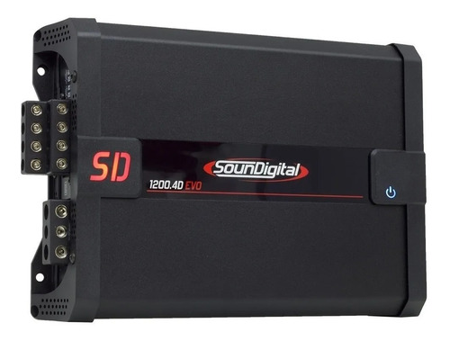 Modulo Soundigital Sd1200.4 Sd1200.4d Sd1200 1370w 4 Canais