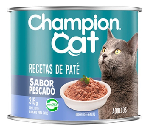 Lata Champion Cat Adulto Pescado 12 Un