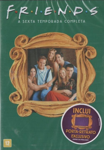 Friends 6ª Temporada - Box Com 4 Dvds - Jennifer Aniston