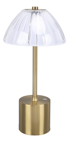 Escritorio Led De Cristal, 3 Colores, Regulable, 2000 Mah