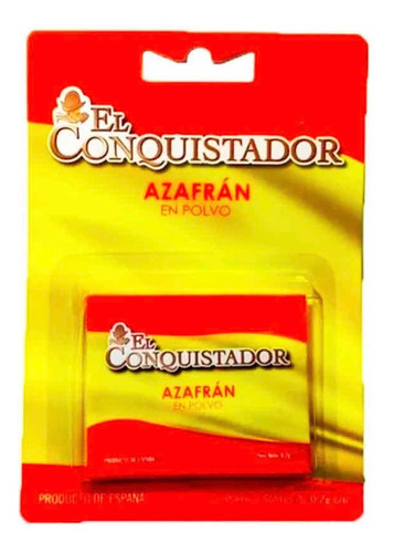 Azafran En Polvo El Conquistador En Sobres - Origen España