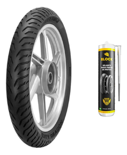 Pneu 100/80-18 59p Tl City Dragon Pirelli + Selante