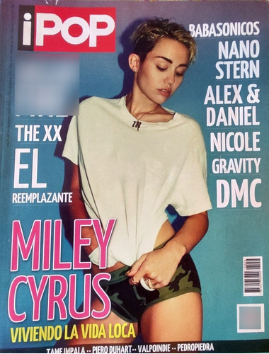 Revista Ipop N°44 Año 2013 Miley Cyrus (aa439