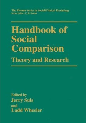 Libro Handbook Of Social Comparison : Theory And Research...