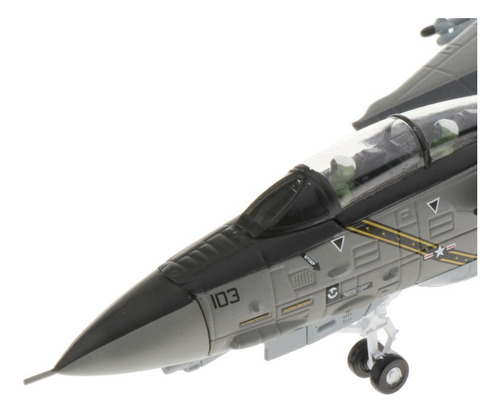 1:100 Ee. Uu. F-14 Tomcat Avión De Combate Modelo De Avión