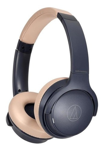 Auriculares Bluetooth Audio-Technica ATH-S220BTNBG, color beige