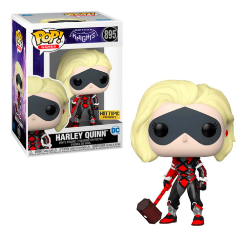 Harley Quinn Funko Pop 895 / Gotham Knights / Hot Topic Dc