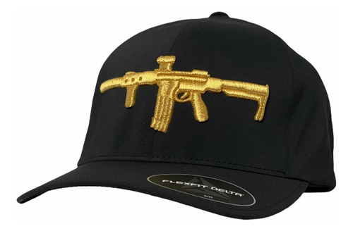 Gorra Flexfit Delta Línea  M16 Gold