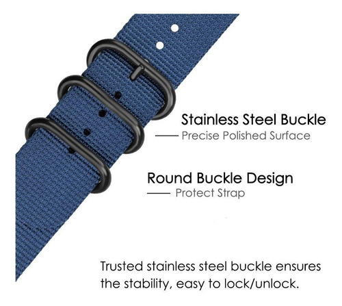 Correa De Nylon @ Apple Watch 2020 Serie 6 Se 44mm