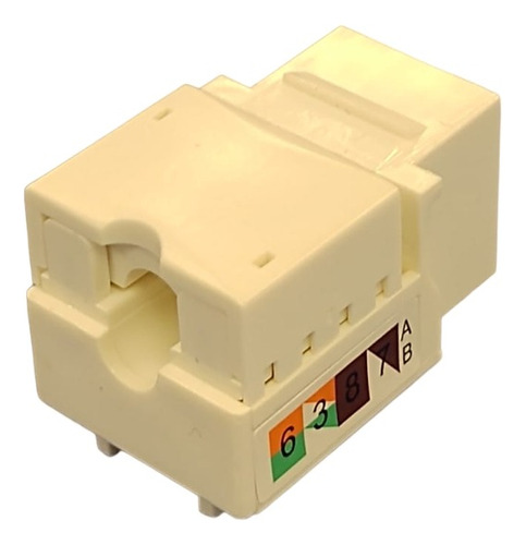 Conector Hembra Rj45 Chasis P/impacto X 10 Unidades