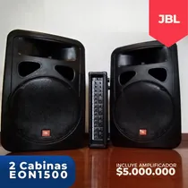Comprar Sistema De Sonido 2 Cabinas Jbl Eon 1500+ Amplificador Usado