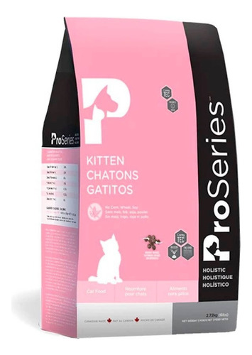 Proseries Kitten Chaton Gatitos 2.72 Kg - Alimento Para Gato