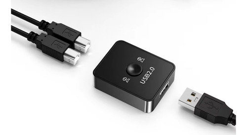 Switch Kvm Usb 3.0 Para Compartir Impresora Periféricos