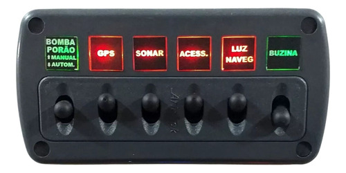 Painel De Comando - Pc-06 Gr Backlight