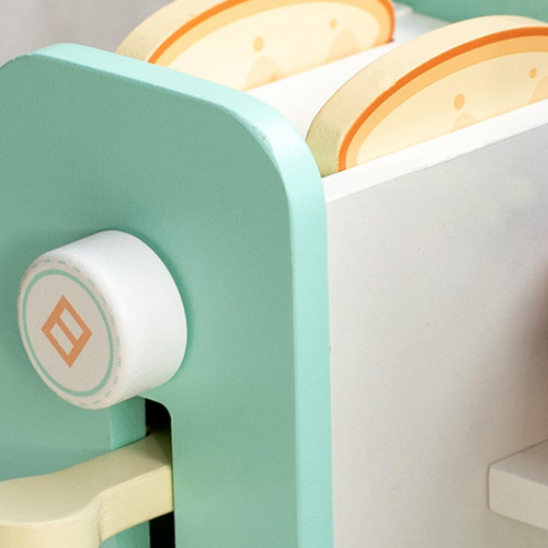 Cafetero De Madera Toy Fetend Play El Electrodoméstico