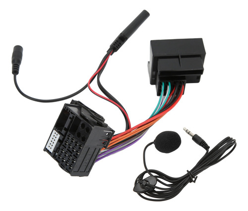 Cable Auxiliar Para Micrófono Rd4, Estéreo De Coche De 40 Pi