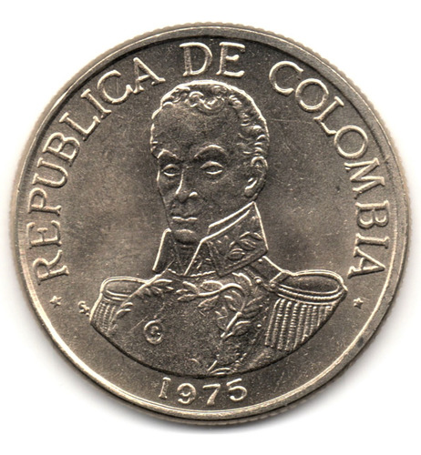 1 Peso 1975 Sin Circular