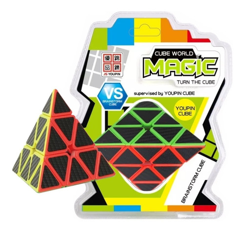 Cubo Magico Piramide 3x3 Cube World Magic Jyj006 Mundomanias