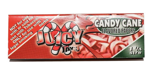 Imagen 1 de 6 de Sedas Saborizadas Juicy Jays Candy Cane