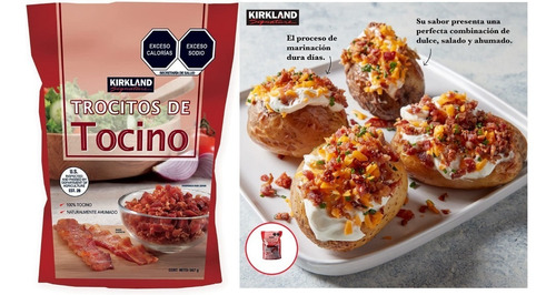 Kirkland Signature Trocitos De Tocino 567 Gramos