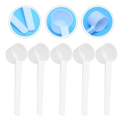 50 Cucharas Medidoras Portátiles Para Leche En Polvo Y Niños
