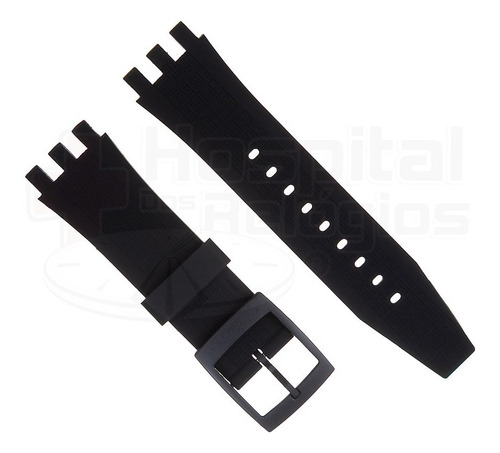 Pulseira Swatch 22mm Silicone P/ Swatch Svgk E Svgb