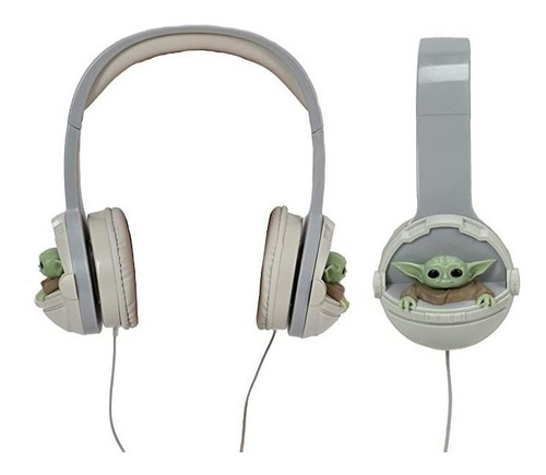 Bebé Yoda Auriculares Mandaloriana El Niño Cableado Totalmen