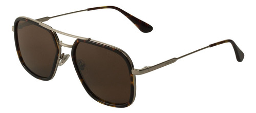 Prada Spr 57xs 01a-8c1 Aviator Square Coffe Tortoise