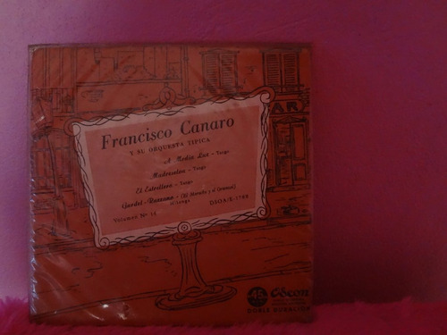 Francisco Canaro Y Su Orquesta Tipica Disco De Vinilo