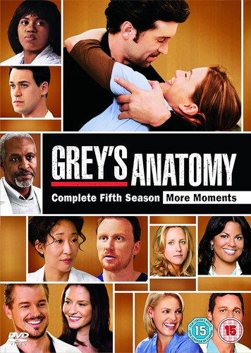 Greys Anatomy Temporada 5 Dvd Original Nueva Sellada