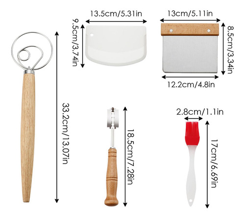 Accesorios Para Hacer Pan Kit Para Hacer Pan Con Batidor Dan