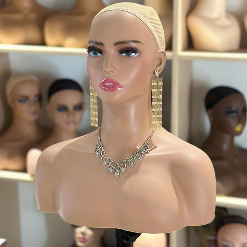 Cabeza De Maniquí Realista, Busto De Cabeza De Maniquí,