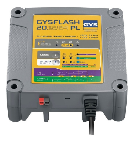 Cargador Baterias Gysflash 20.12/24 Pl (026049),gys