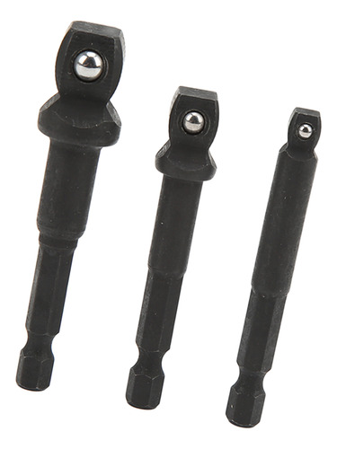Adaptador De Enchufe Hexagonal 3 Piezas 1/2 In 3/8 In 1/4 In