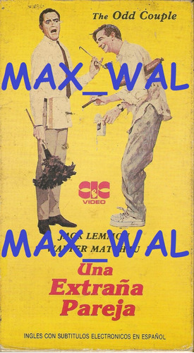 Una Extraña Pareja Vhs Jack Lemmon Walter Matthau Max_wal