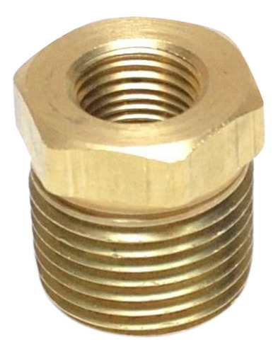 1 Pza Rosca Precisa Npt Adaptador 3/8 Macho A 1/8 Hembra Npt