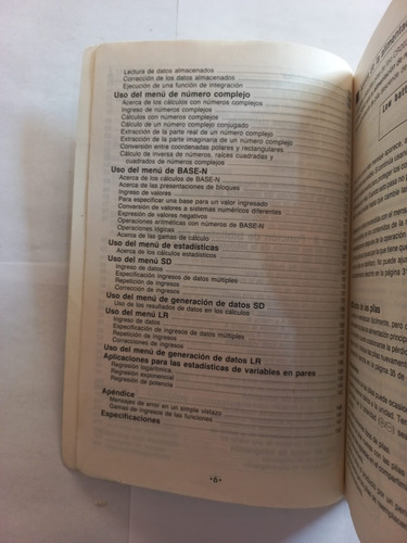 Manual De Usuario - Calculadora Científica Fx-5500l (Usado)