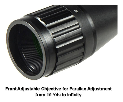 Mira Telescopica Utg 6-24x50 Iluminada Mil Dot * Bondone