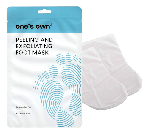 One's Own Mascarilla Coreana Peeling Y Exfoliante Para Pies,