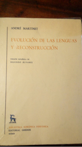 Libro Evolución De Las Lenguas Y Reconstrucción