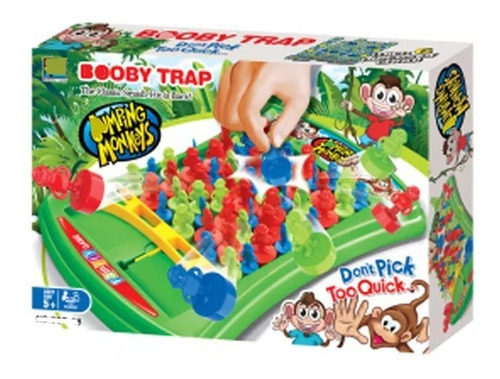 Jogo de tabuleiro Booby Trap Monkey Giantoys Explosive Trap