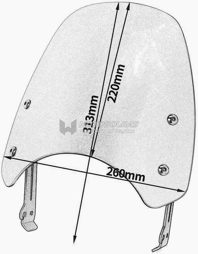 Imagem 6 de 8 de Motobolha Ducati Scrambler 800 Com Suportes