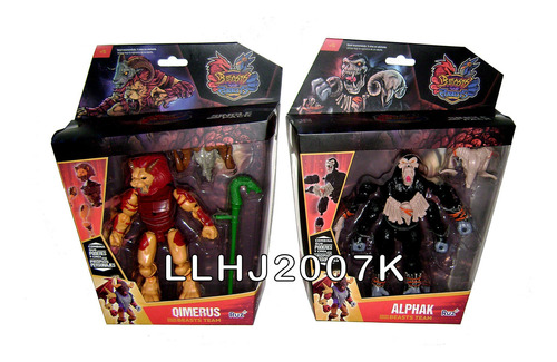 Lote Qimerus & Alphak Serie Beast Vs Robots Ruz Baf (Usado)