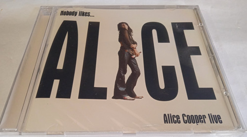 Alice Cooper / Alice Cooper Live / Cd Nuevo Original