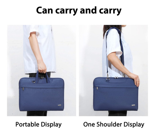 Bolso Para Notebook V Voova, Con Correa, 16 Pulgadas, Blu...