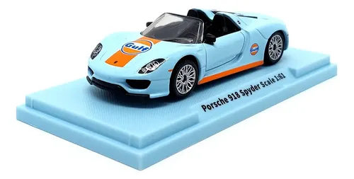 Miniatura 1:61 Porsche 918 Spyder Gulf California Action
