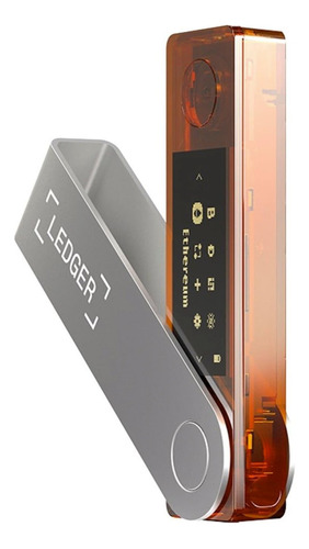 Ledger Nano X - Crypto Hardware Wallet - Blazing Orange